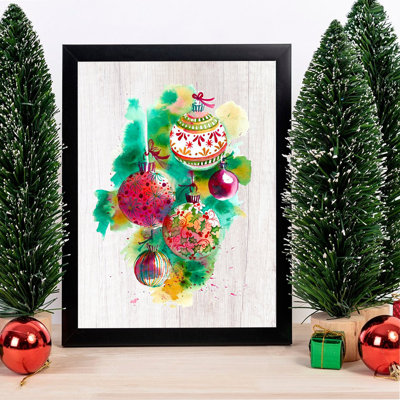 Decorative Framed MDF Painting