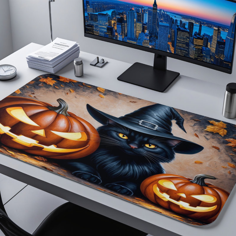 Polyester Desk Pad, 31.5x15.5
