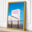 Peace Sign Under Sky Minimalist - Wrapped Canvas-1283663427-1283663437