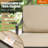 Tamarin 4 Pieces Outdoor/indoor Aluminum Patio Swivel Conversation Seating Group With Sunbrella® Cushions And Coffee Table For 5 Person