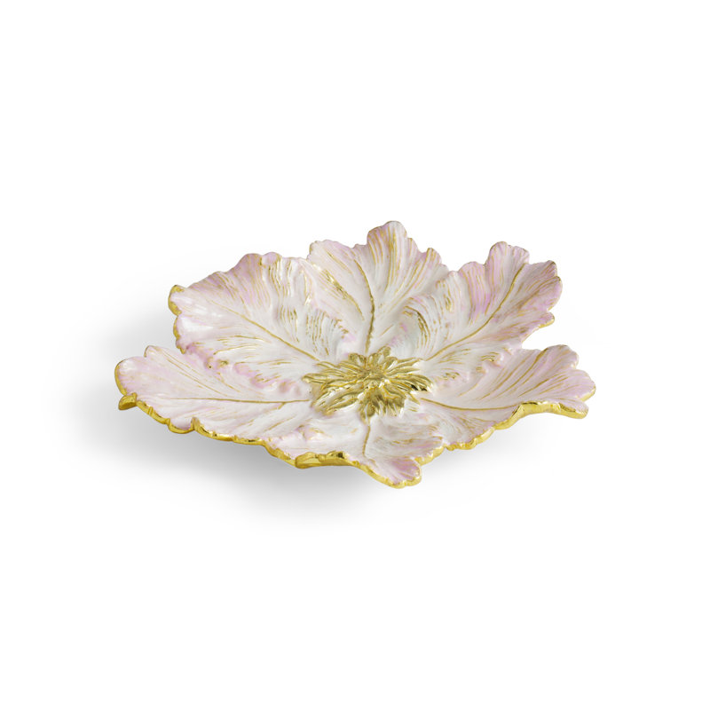 Tulip Catch All, Gold/Pink