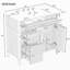 Meuble-lavabo 36 po avec lavabo