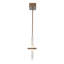 Volterra Linear LED Pendant - Ink - 51.9" - 63.9"-1041325794