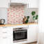 Atiyana 30 x 30 cm PVC Singular Tile in Red/Yellow