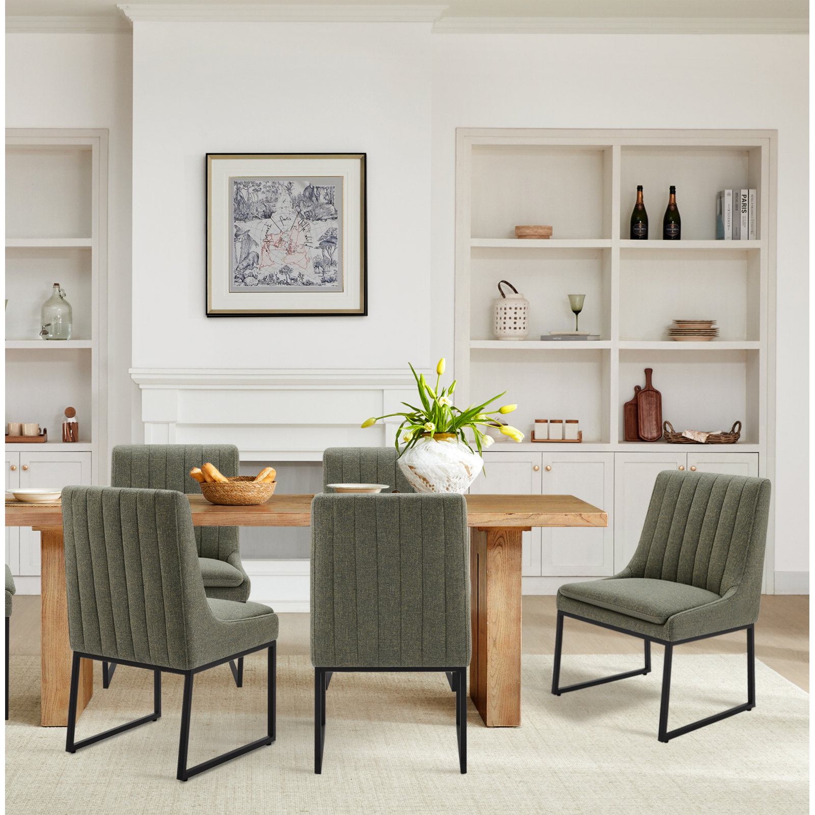 Winn Dining Chair, Nathan Hemp Tweed