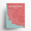 «Bridgetown City Map», impression-736584989-736584964