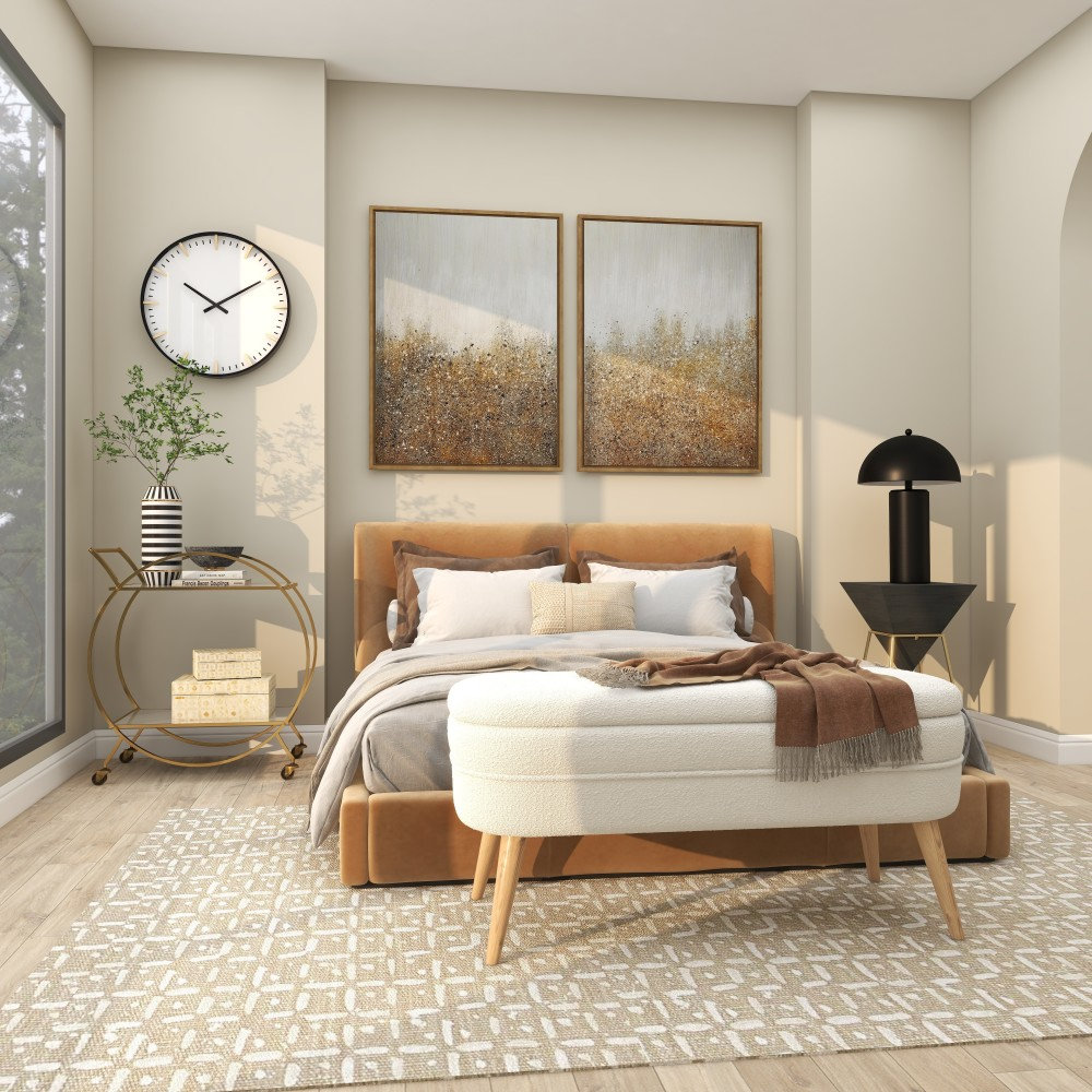 Della Wall Clock, Black