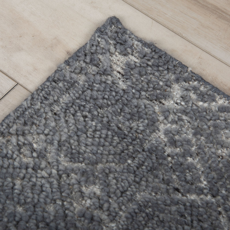 Tapis 100% laine noué à la main, Rectangulaire 2 pi x 3 pi