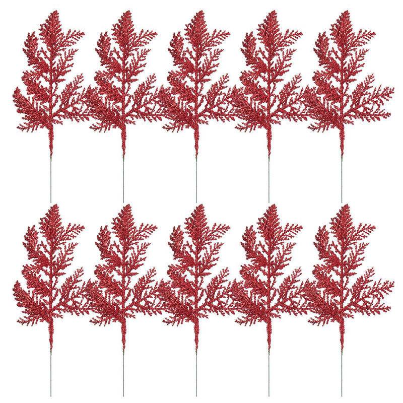 Feuille de fougère, Rouge