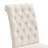 Amby Linen Tufted Upholstered Parsons Dining Chairs with Wood Legs-1120527186