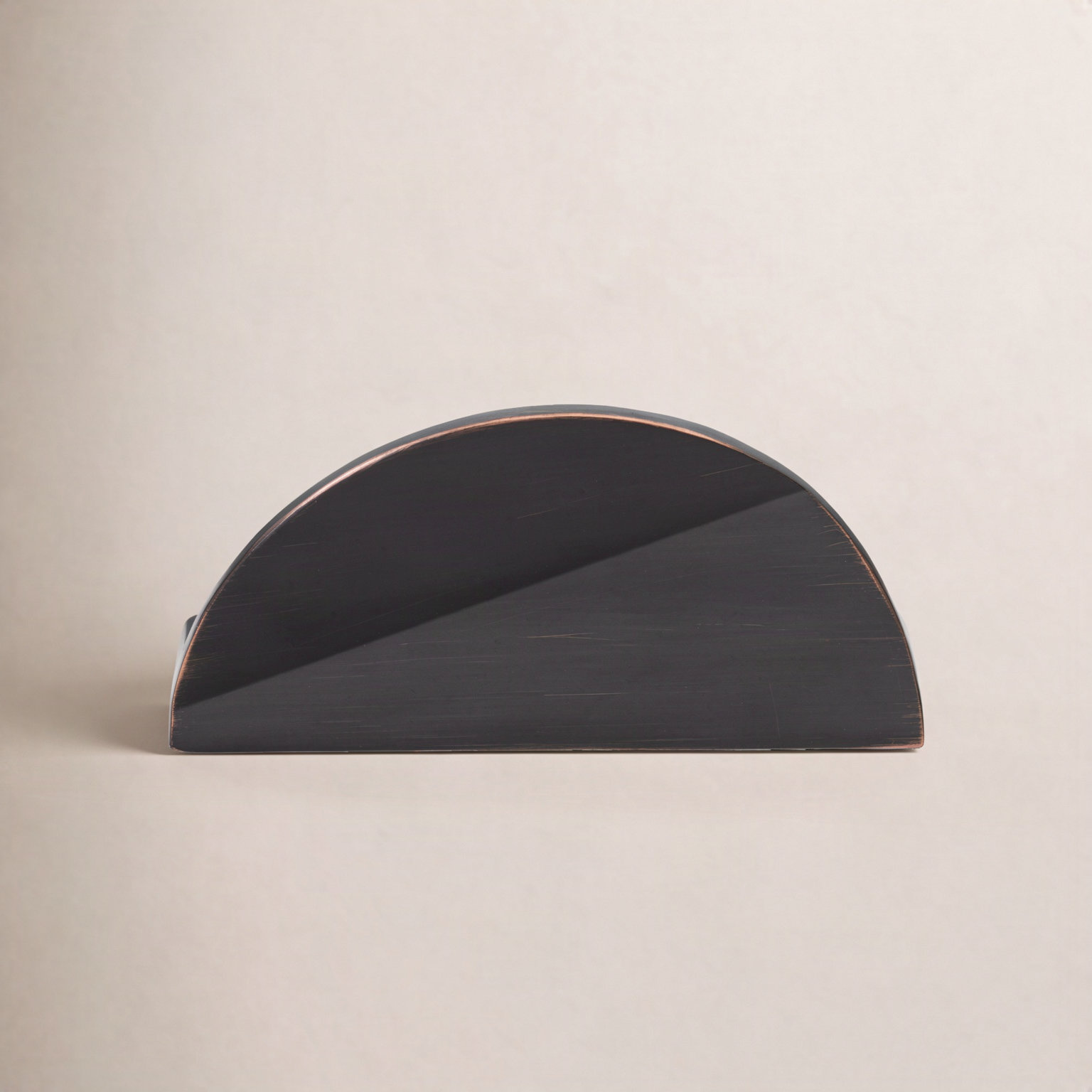 Giana Semi-Circle Cabinet Knob, Oil Rubbed Bronze