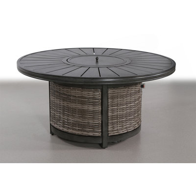 25 H X 52 W Propane Outdoor Fire Pit Table