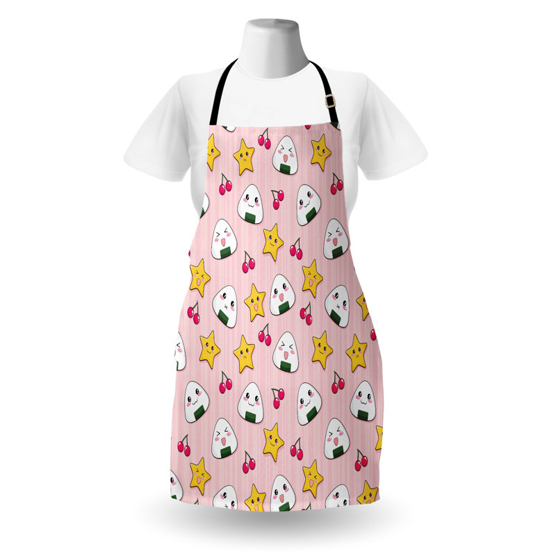 No Pattern Bib Apron