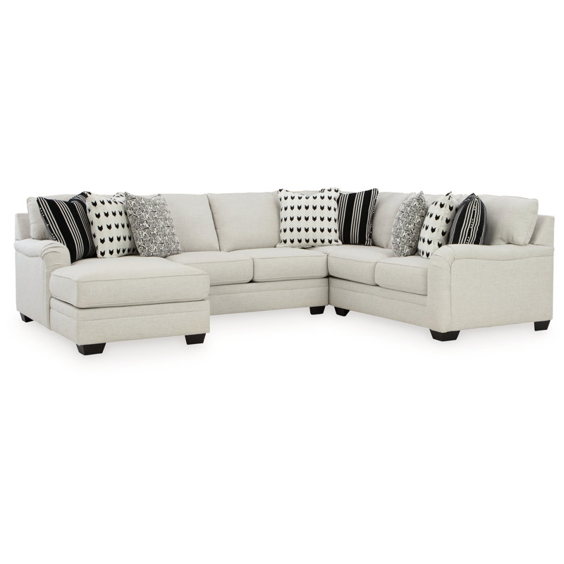 Huntsworth 4-Piece Sectional with Chaise, Left Hand Facing