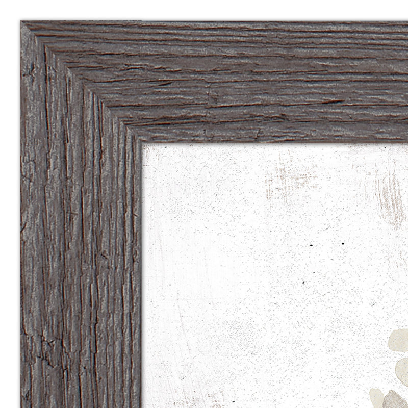 Plateau de cuisine, reproduction encadrée, H 24 po x l 20 po x P 0,75 po, gris