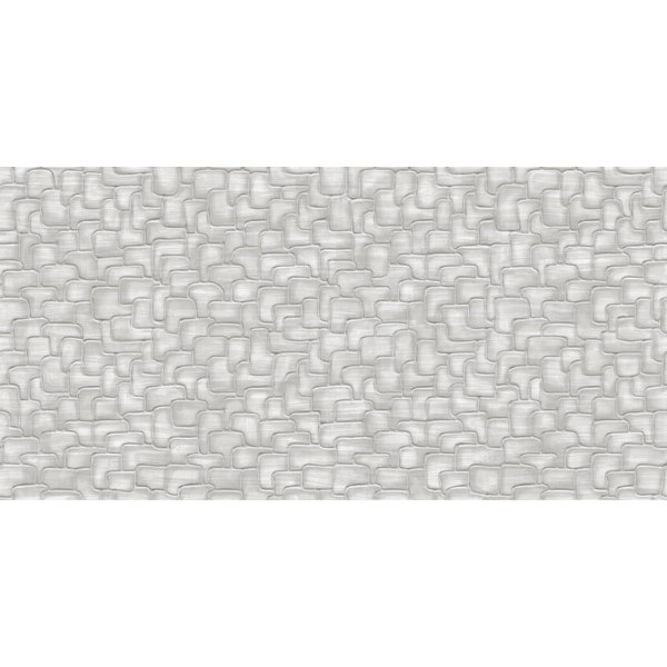 Texture Silver Handmade 3D Decorative Porcelain Tile – 24"x48"
