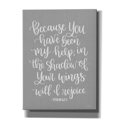 'You Have Been My Help' by Imperfect Dust, Giclee Canvas Wall Art