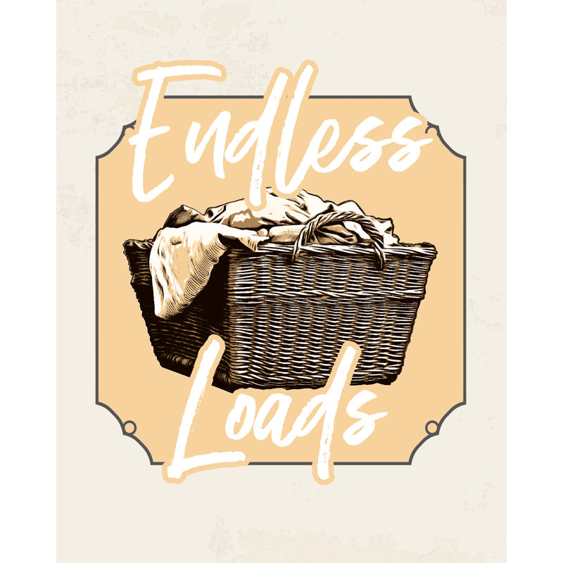 Endless Loads - Painting Print, 30 cm H x 20 cm W, Wrapped Canvas