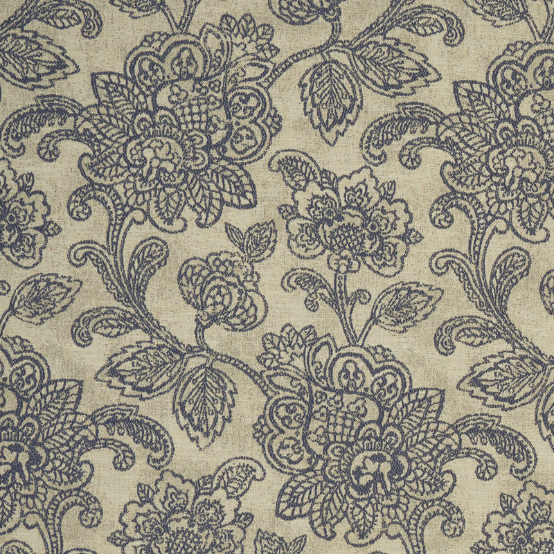 Castle Garden Cranbrook Fabric, Midnight
