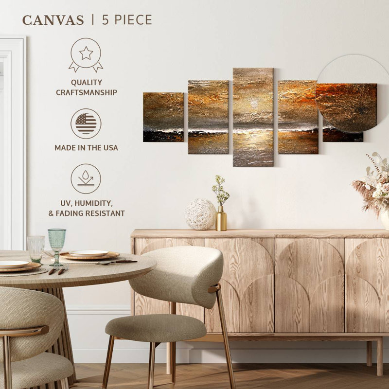 Rustic Sunset I, 36" H x 80" W