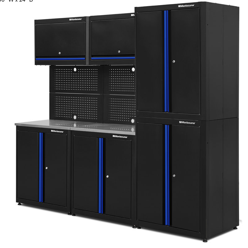 6 Piece Steel Garage Organization