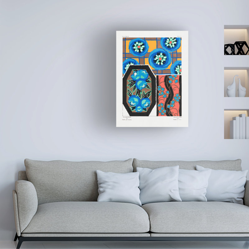 «Pattern 01 on Canvas» par Pictufy, reproduction, H 19 po x l 14 po x P 2 po