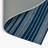HorizontalStripes Blue Indoor and Outdoor Area Rug-93465175