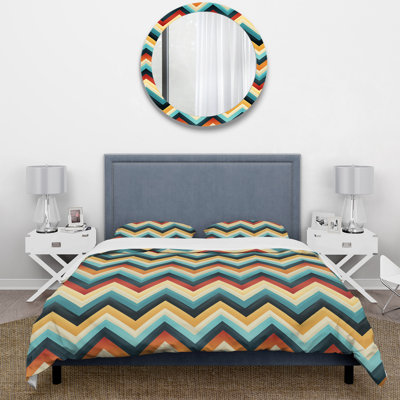Ensemble de housse de couette en microfibre Tribal Fusion