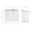Ensemble de meuble-lavabo simple 43 po Cambridge-1096400022-1204696698-1204696699