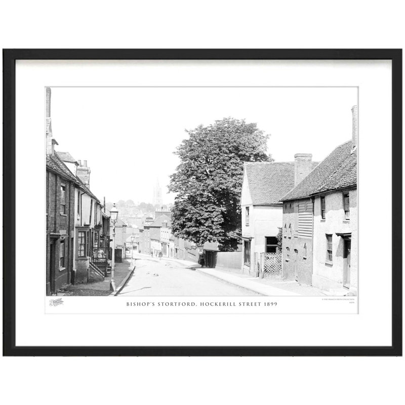 Bishop's Stortford, Hockerill Street 1899 - Single Picture Frame Print, 60cm H x 80cm W x 2.3cm D