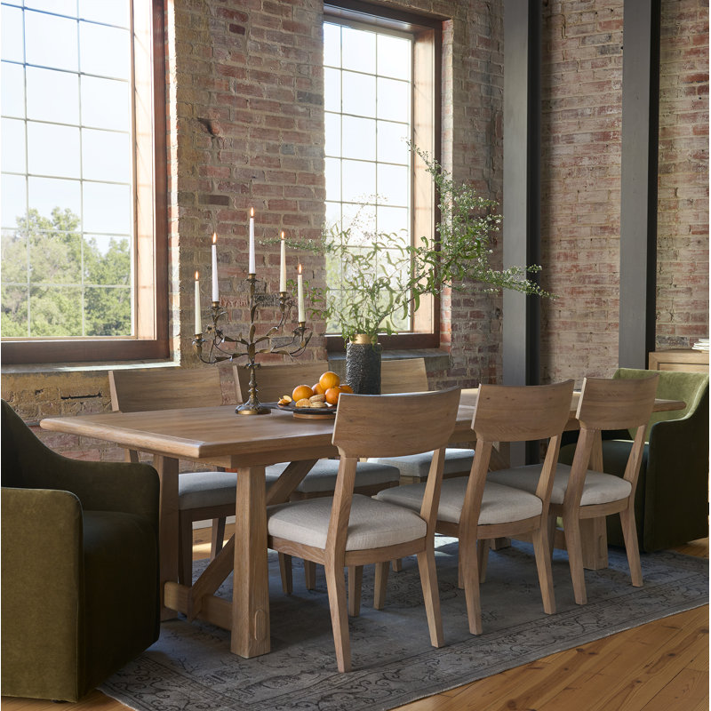 Griffith Park Upholstered Dining Chair, Natural
