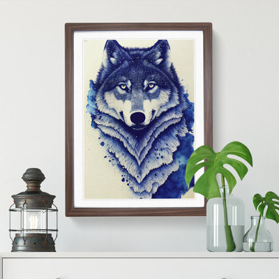Winter Wolf Art No.2 - Wall Art