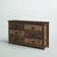 Commode double 6 tiroirs Milano