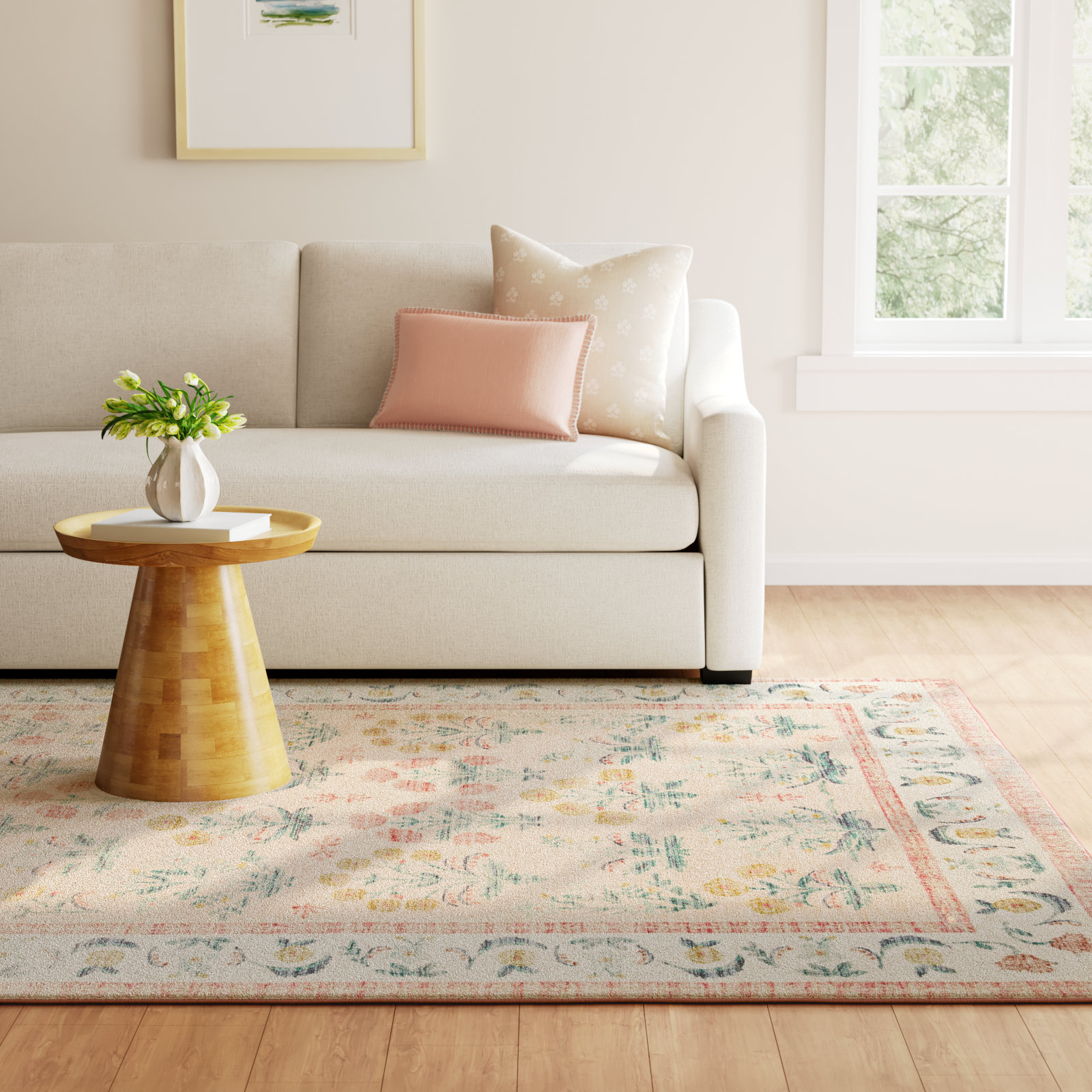 Rifle Paper Co. x Loloi Eden Rug feat. CloudPile, Rectangle 8'6" x 11'6"