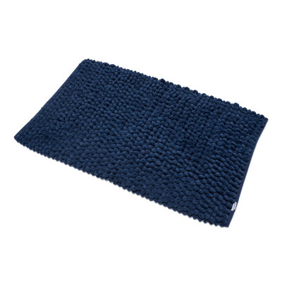 Super Soft Cushioned Rectangle Bath Mat with Slip-Resistant Backing