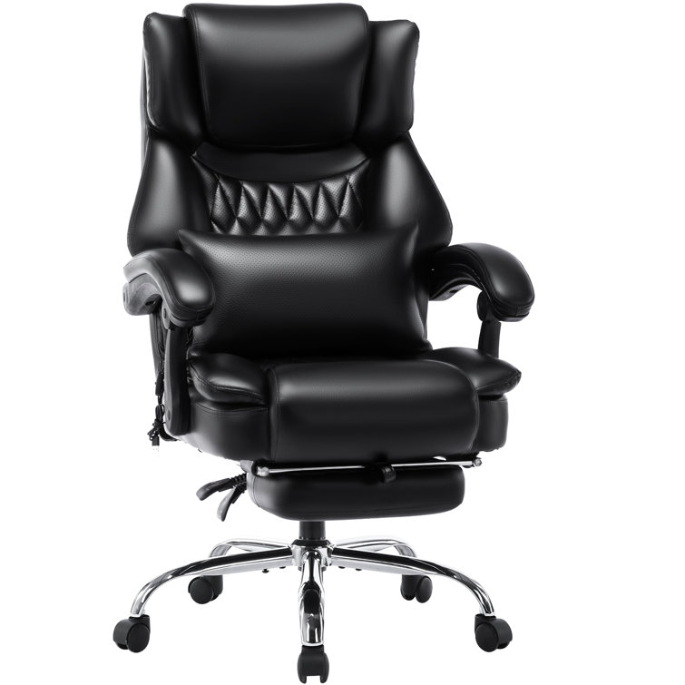 Latitude Run® Mykail Executive Office Chair with Lifting Headrest