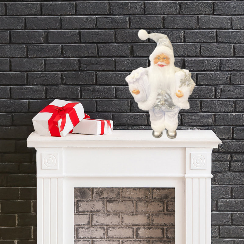 12" Winter White Claus