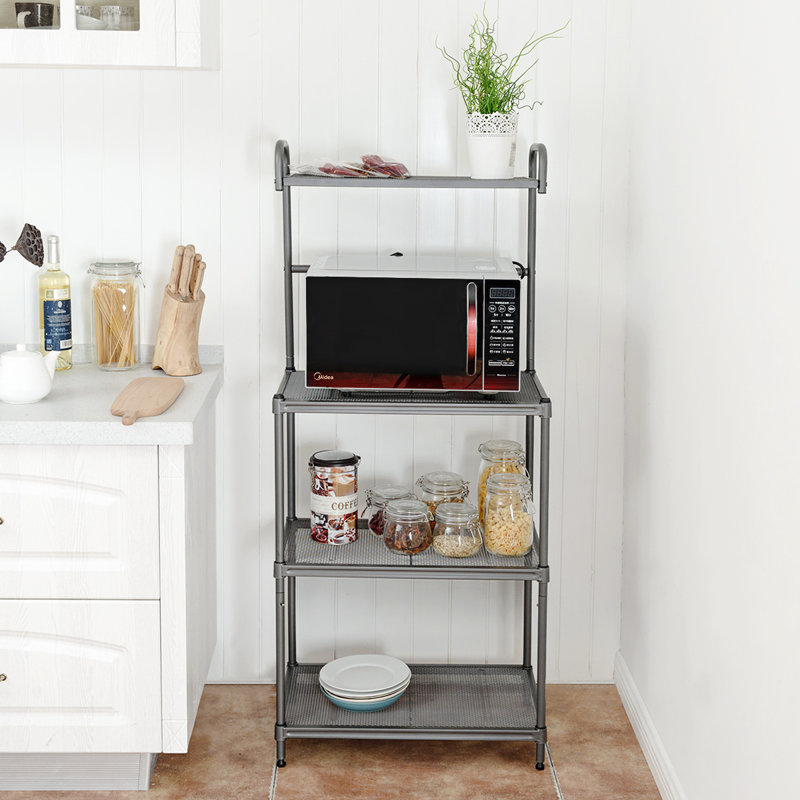 58cm Iron Standard Baker's Rack with Microwave Compatibility