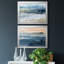 Vent et eau - Ensemble de 2 reproductions d'art sur toile encadrées-802966957-803144837-803144857