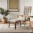 Kellems Upholstered Accent Chair with Ottoman-1248625405
