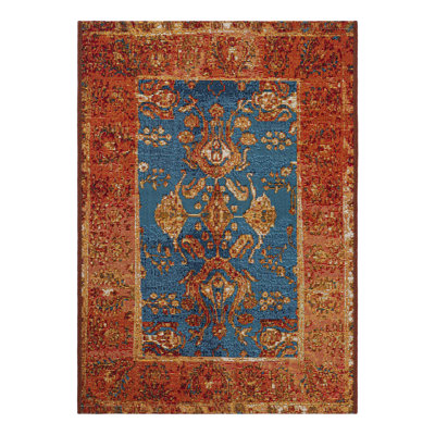 Indoor/Outdoor Traditional Area Rug