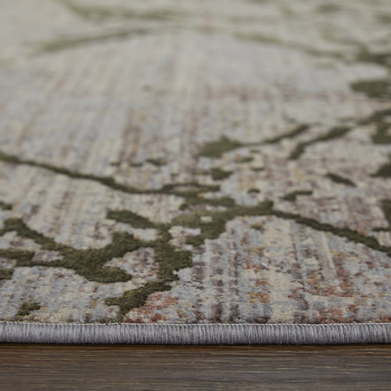 Rhun Abstract Indoor Rug, Rectangle 5' x 8'