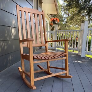 Frontera Americana Resort Solid Wood Rocking Chair & Reviews | Wayfair