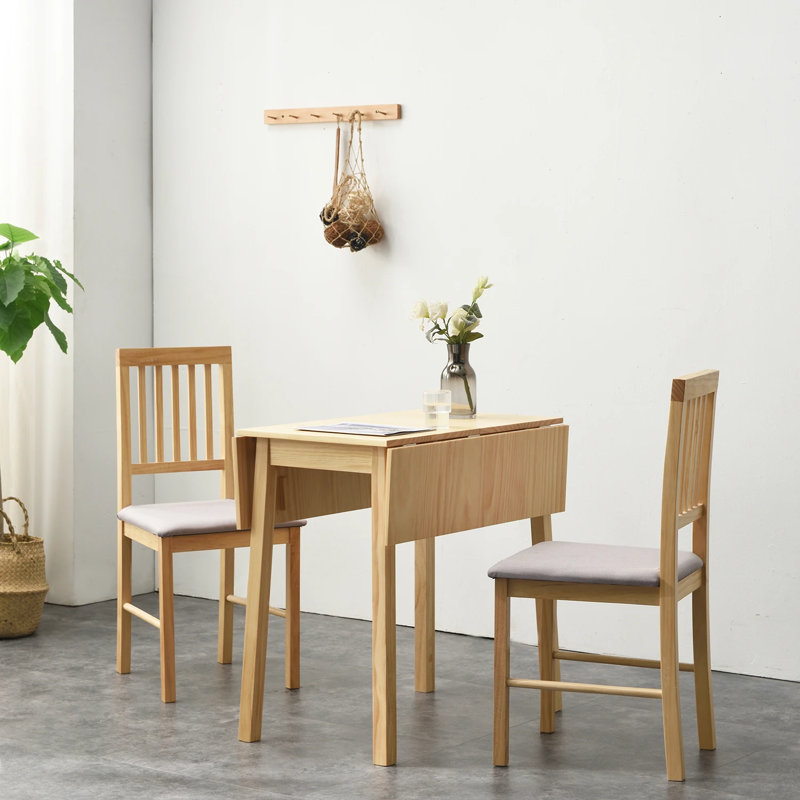 Amneek 2 - Person Drop Leaf Dining Set