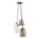 Fango 5 - Light Beige/Brown Cluster Pendant