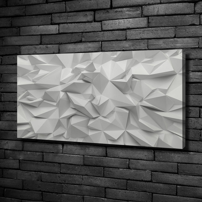 3D Abstraction - No Frame Print on Canvas