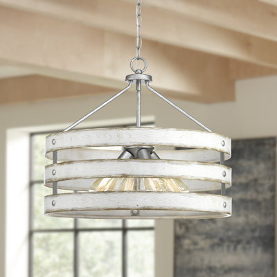 Avantay 4 - Light Dimmable Drum Chandelier