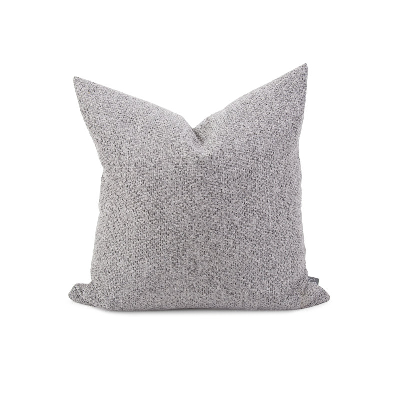 Throw Pillow, 20" x 20", Stone, Down