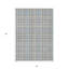 Tapis d'intérieur lavable à carreaux beige 3 pi x 5 pi
