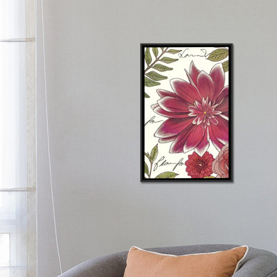 « tropical brillante i », impression sur toile